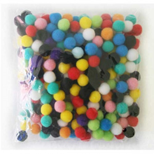 유니아트 일반 폼폼 뿅뿅이 방울솜 색상선택 25mm 1000개